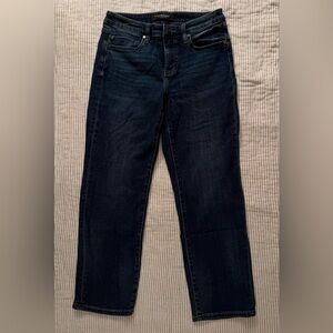 Liverpool Dark Blue Straight Leg Jeans